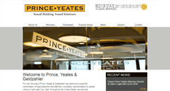 Desktop Screenshot of princeyeates.com