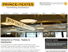 Tablet Screenshot of princeyeates.com